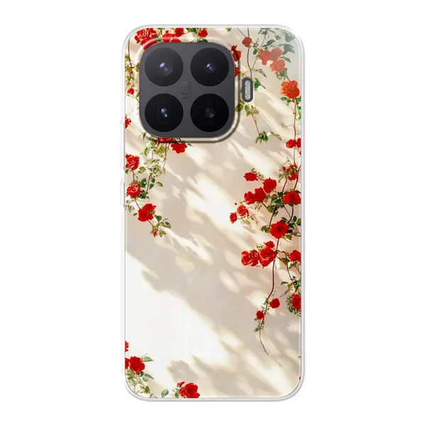 Sunlit Rose Wall Design Case