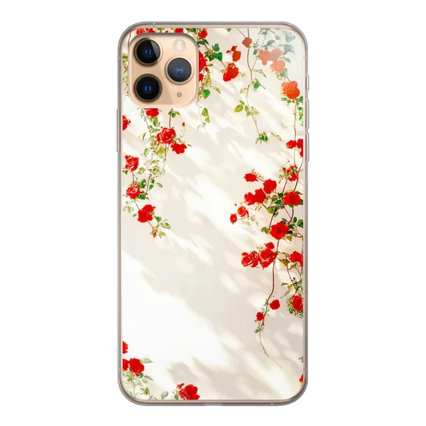 Sunlit Rose Wall Design Case