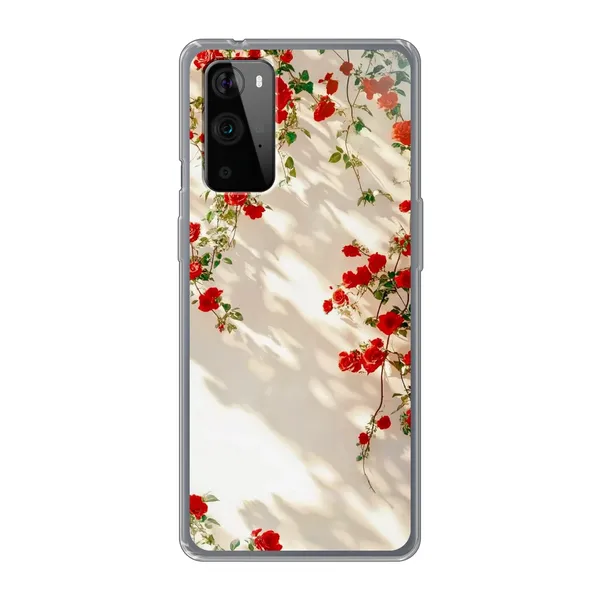 Sunlit Rose Wall Design Case
