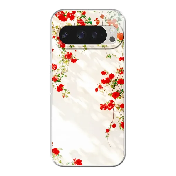 Sunlit Rose Wall Design Case