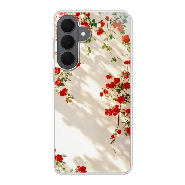 Sunlit Rose Wall Design Case