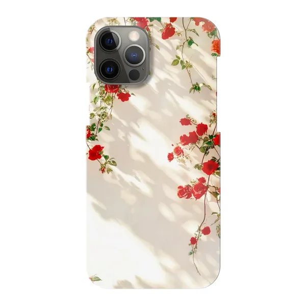 Sunlit Rose Wall Design Case