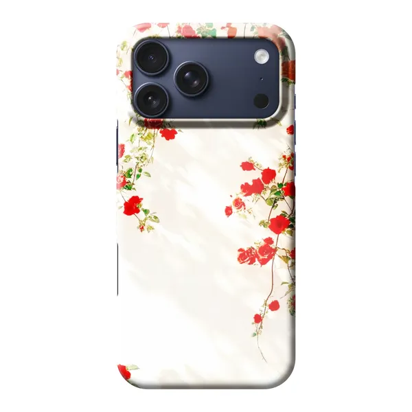 Sunlit Rose Wall Design Case