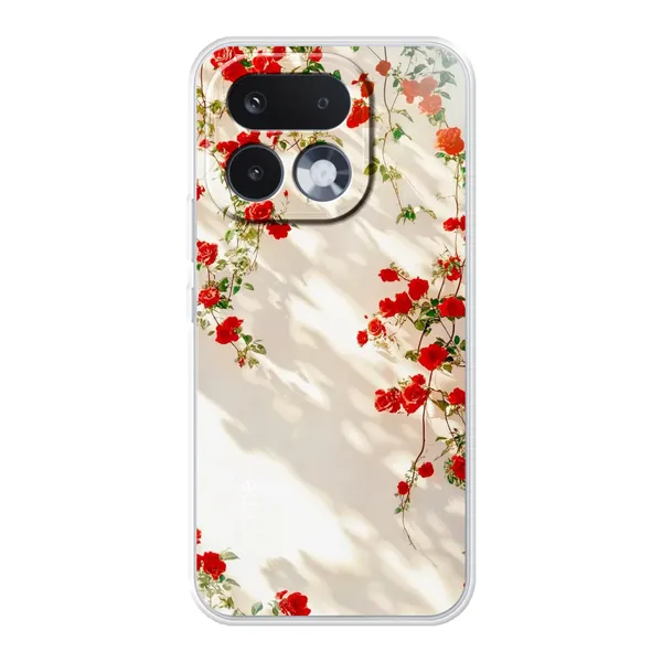 Sunlit Rose Wall Design Case