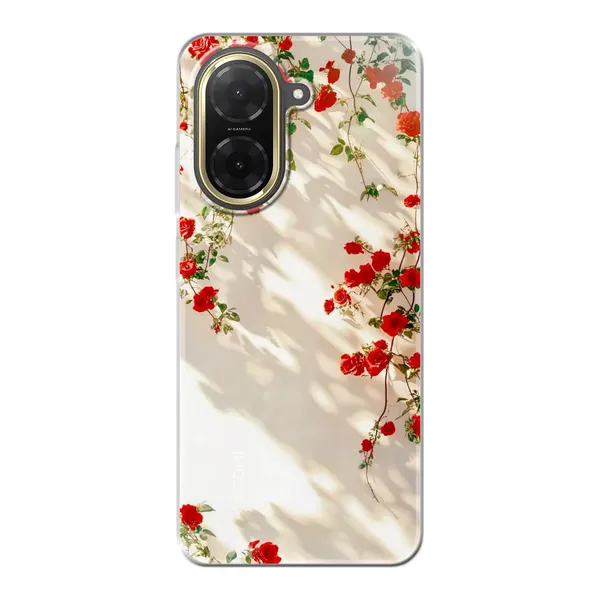 Sunlit Rose Wall Design Case