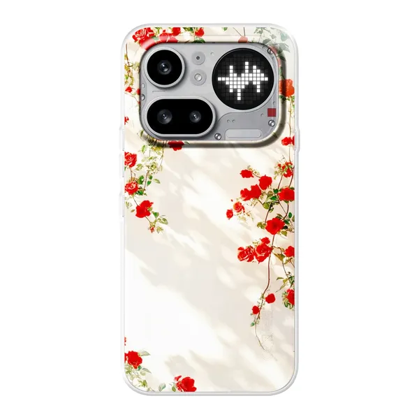 Sunlit Rose Wall Design Case