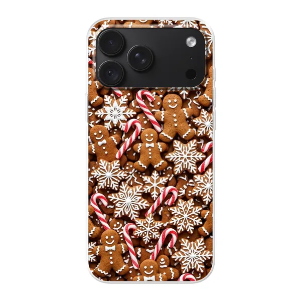 Gingerbread Snowflake Cookies