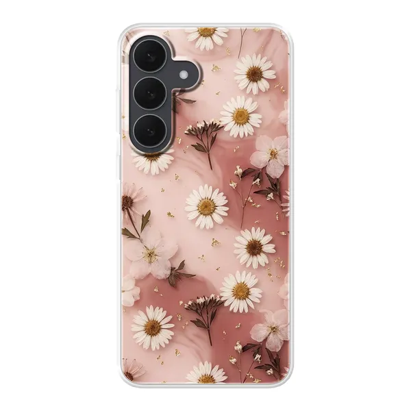 Blush Pink Pressed Resin Design case