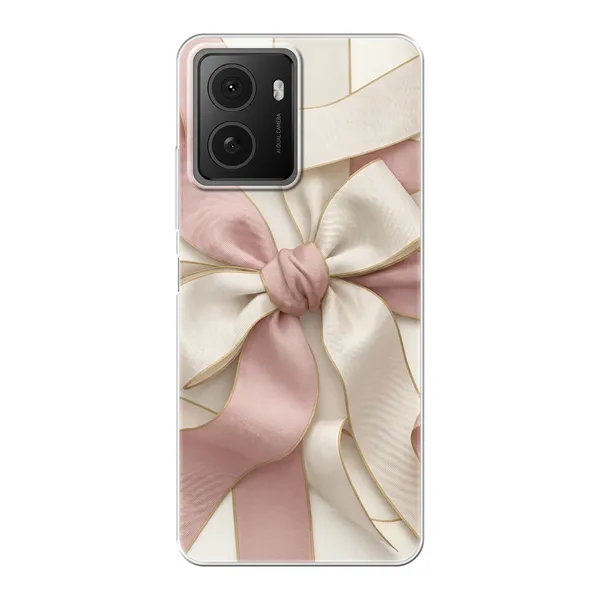 Cashmere Rosewater & Alabaster Silk Ribbon Bow Design