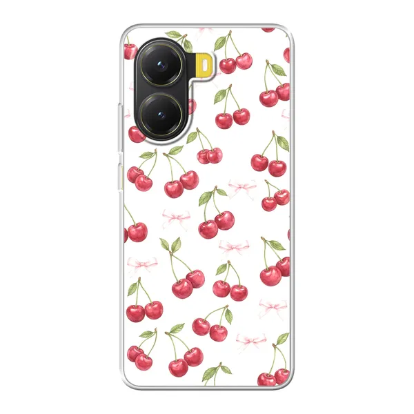 Cherry Bow Toss Design case