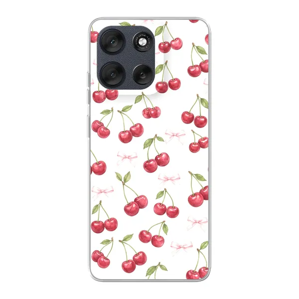 Cherry Bow Toss Design case