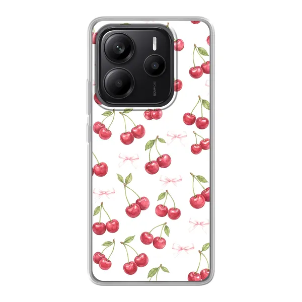 Cherry Bow Toss Design case