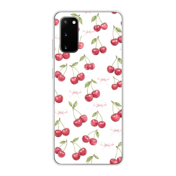 Cherry Bow Toss Design case