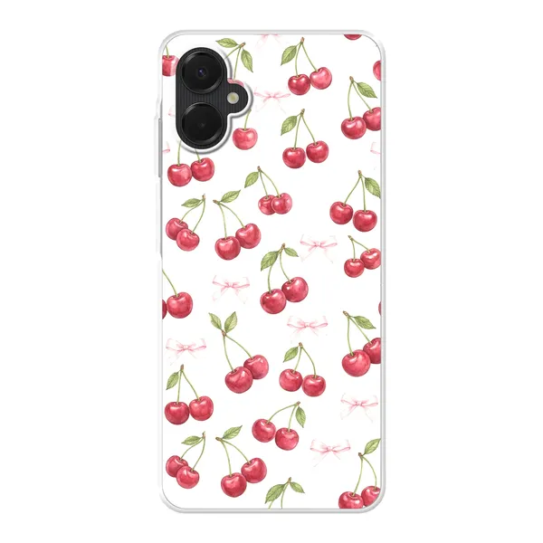 Cherry Bow Toss Design case