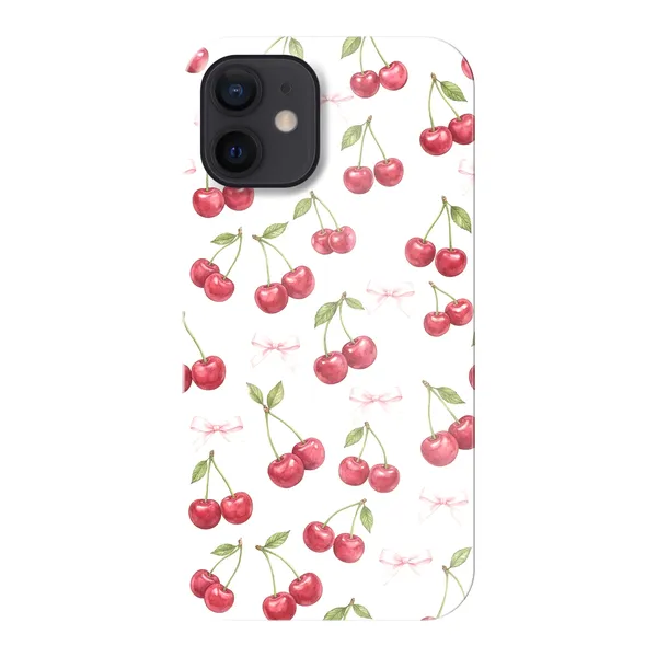 Cherry Bow Toss Design case