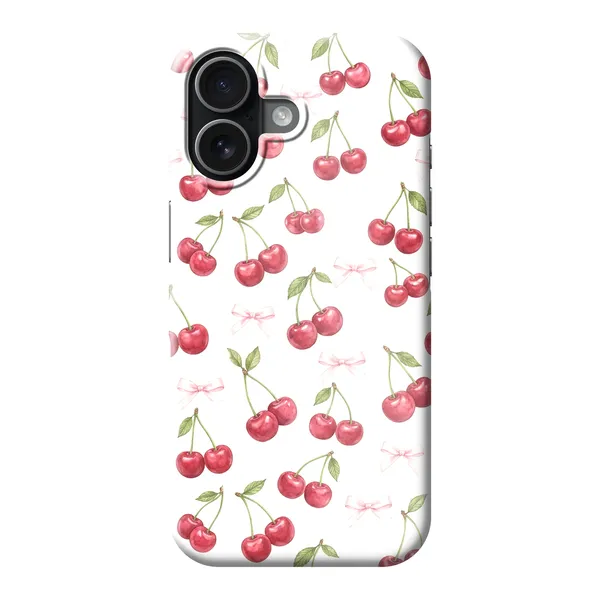 Cherry Bow Toss Design case