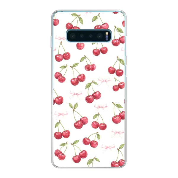 Cherry Bow Toss Design case