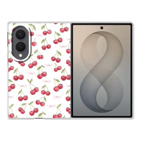 Cherry Bow Toss Design case