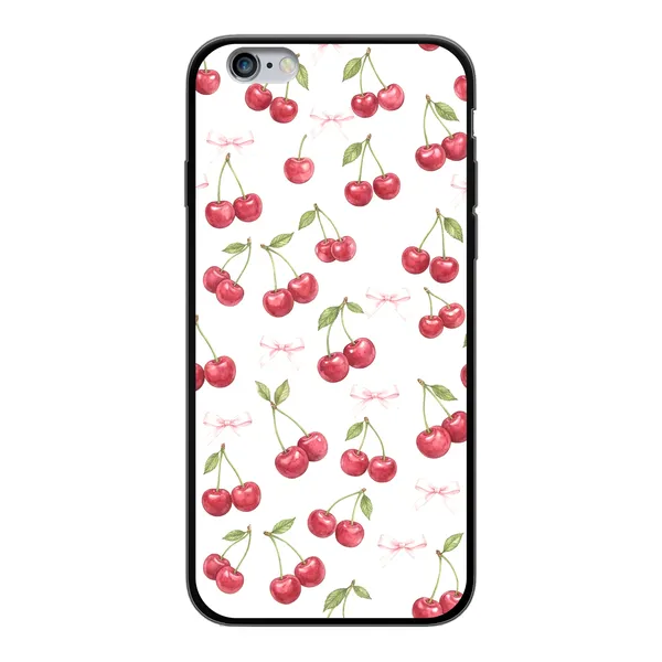 Cherry Bow Toss Design case