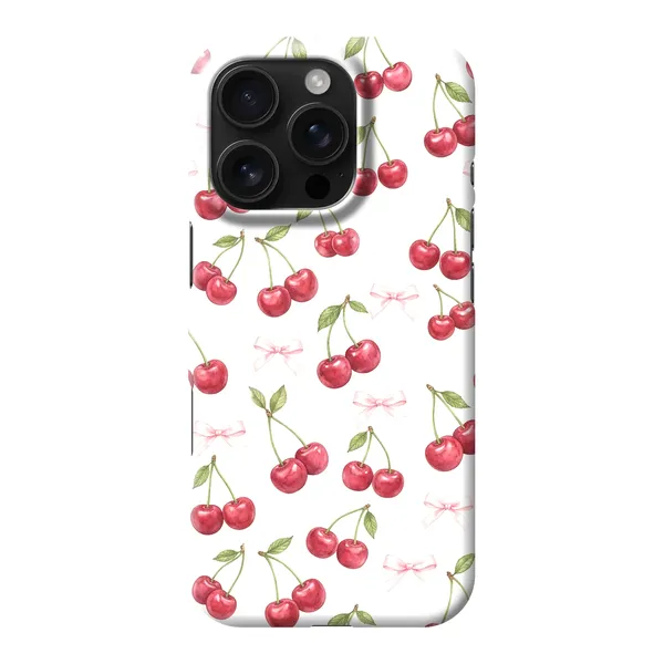 Cherry Bow Toss Design case