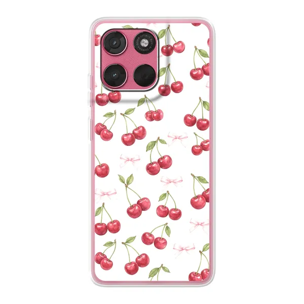 Cherry Bow Toss Design case