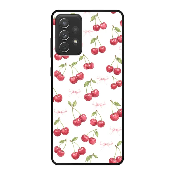 Cherry Bow Toss Design case
