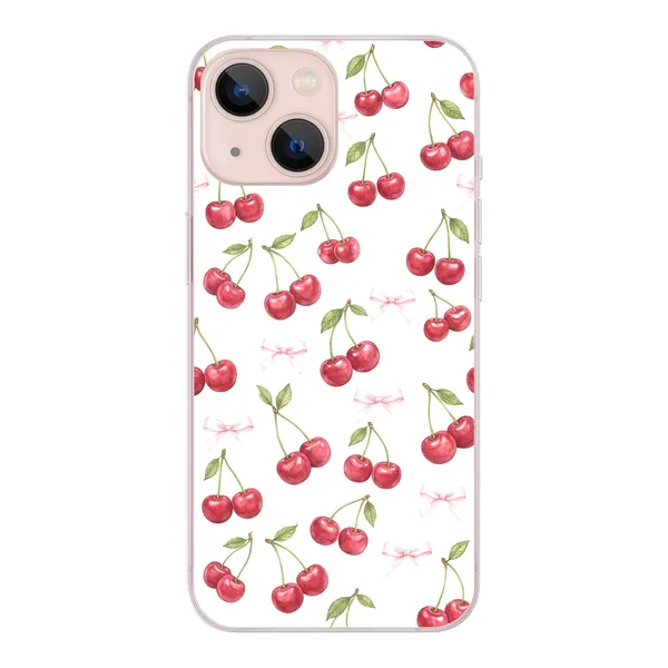 Cherry Bow Toss Design case