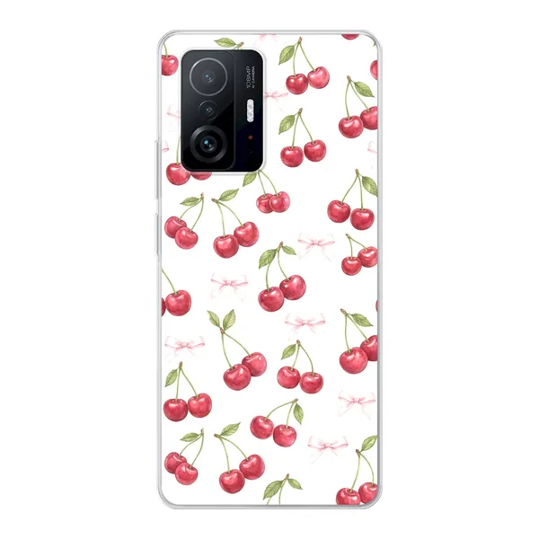 Cherry Bow Toss Design case