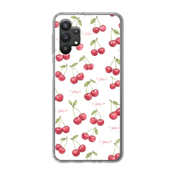 Cherry Bow Toss Design case