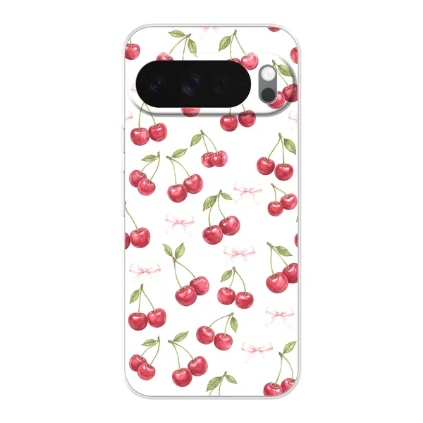 Cherry Bow Toss Design case