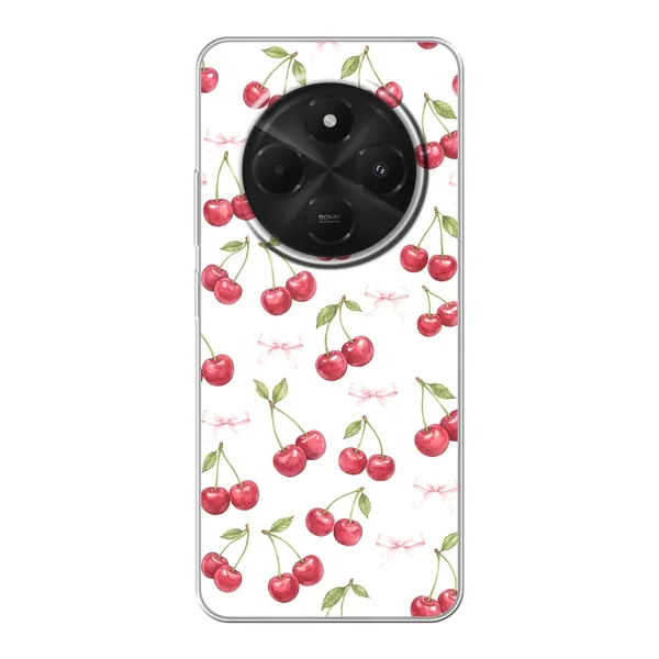 Cherry Bow Toss Design case