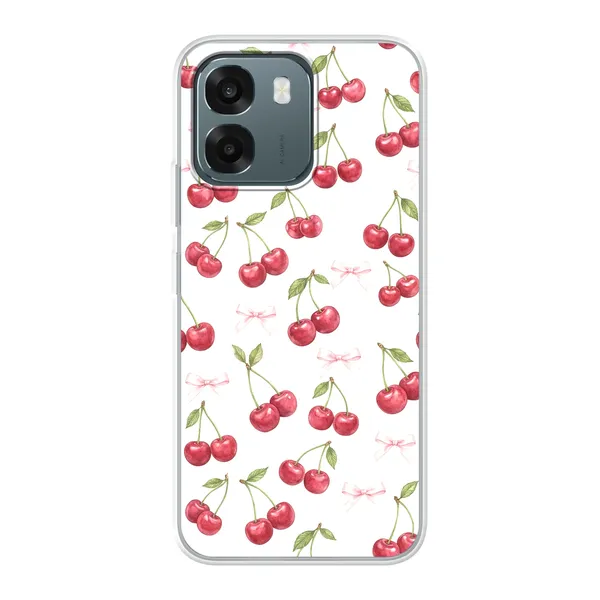 Cherry Bow Toss Design case