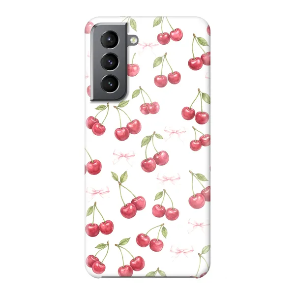Cherry Bow Toss Design case