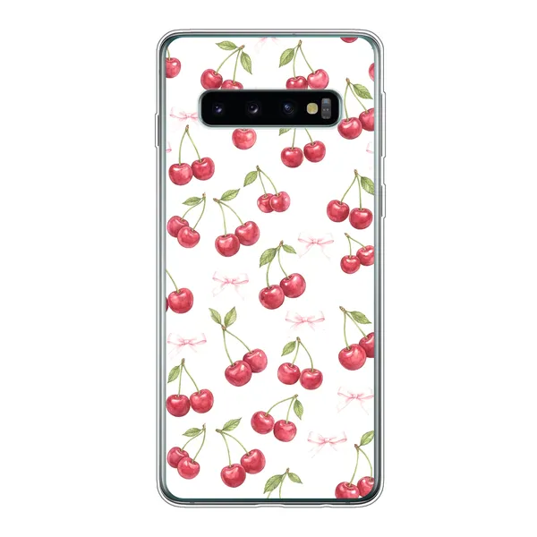 Cherry Bow Toss Design case