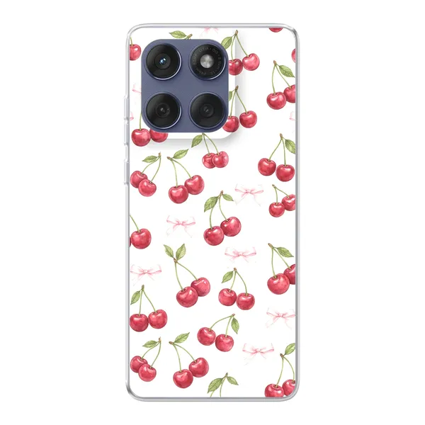 Cherry Bow Toss Design case
