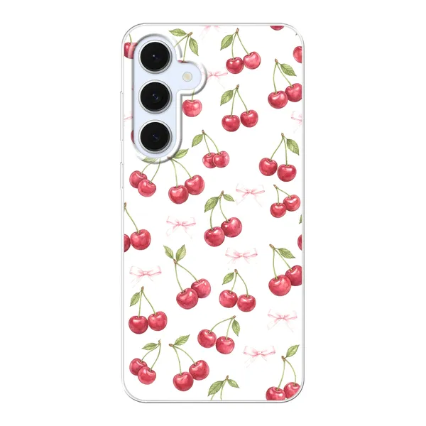Cherry Bow Toss Design case
