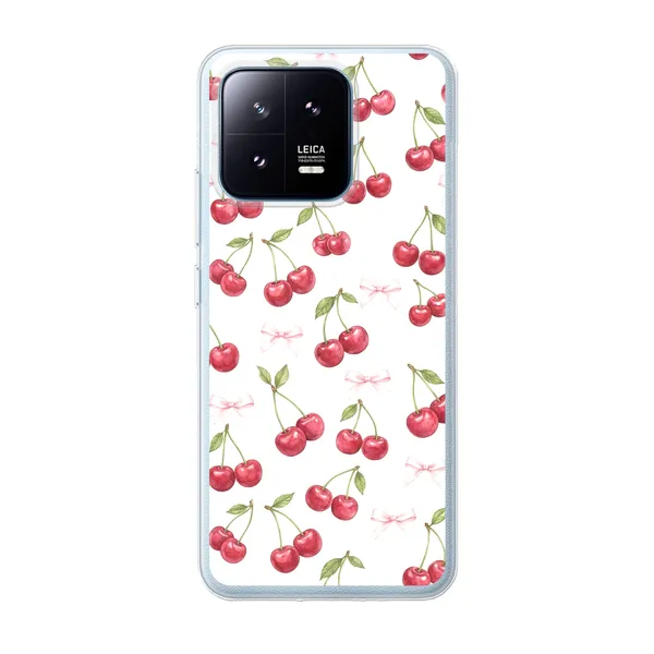 Cherry Bow Toss Design case