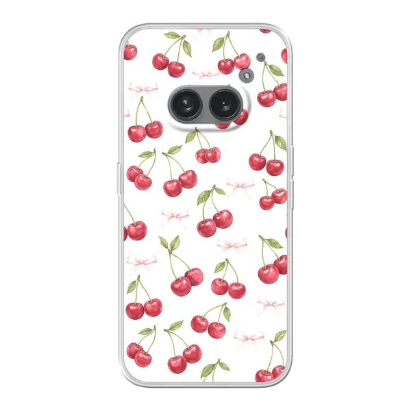 Cherry Bow Toss Design case