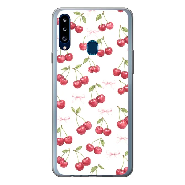 Cherry Bow Toss Design case