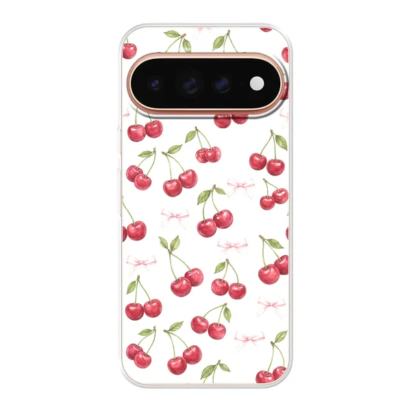Cherry Bow Toss Design case