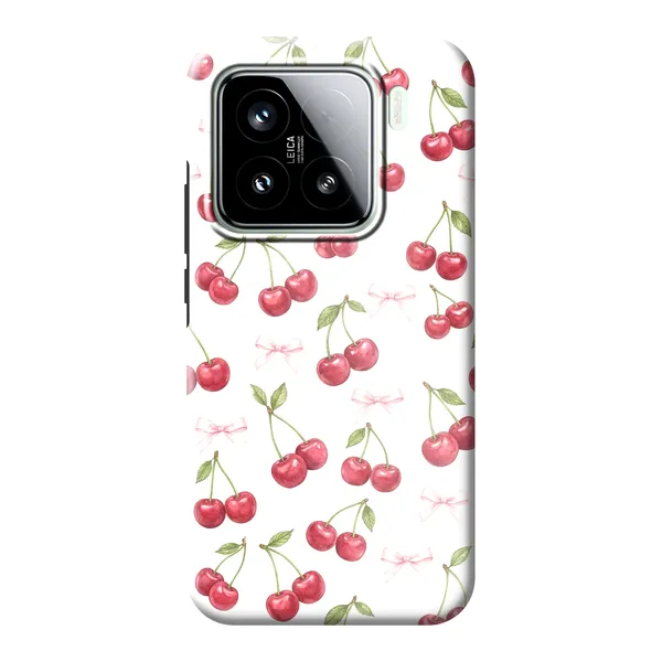 Cherry Bow Toss Design case