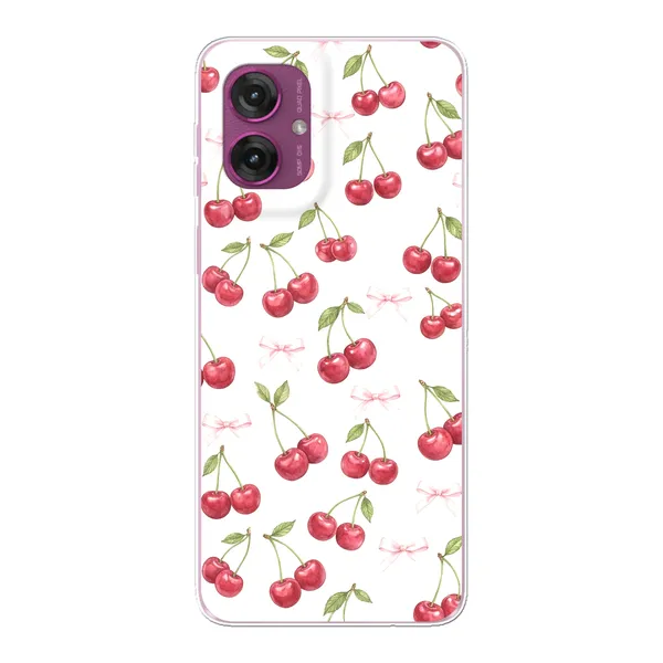 Cherry Bow Toss Design case
