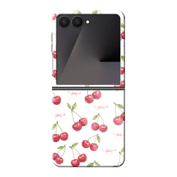 Cherry Bow Toss Design case