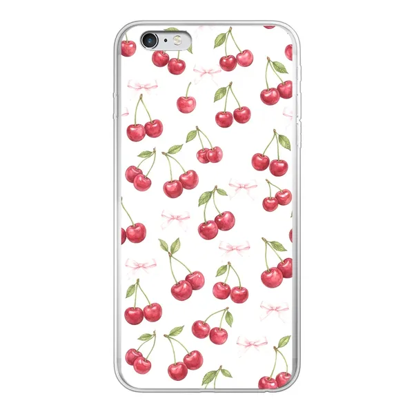 Cherry Bow Toss Design case