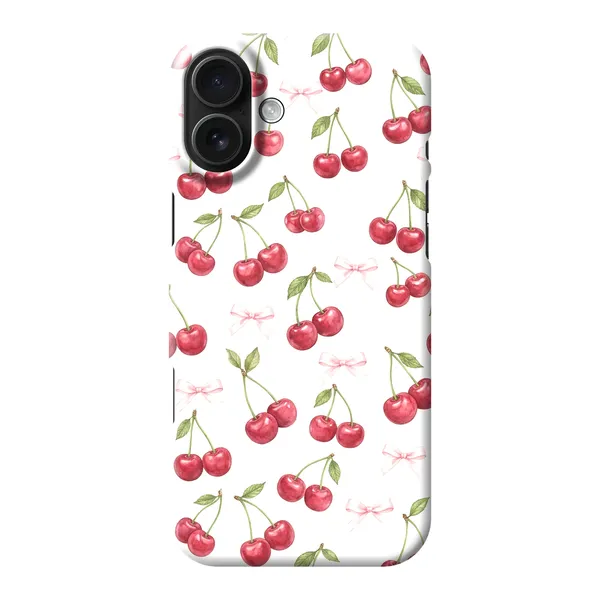 Cherry Bow Toss Design case