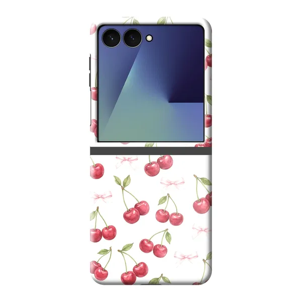Cherry Bow Toss Design case
