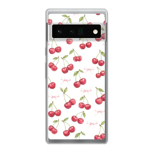 Cherry Bow Toss Design case