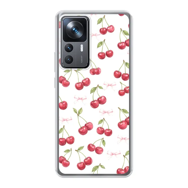 Cherry Bow Toss Design case
