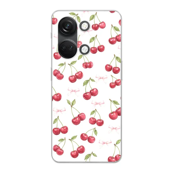 Cherry Bow Toss Design case