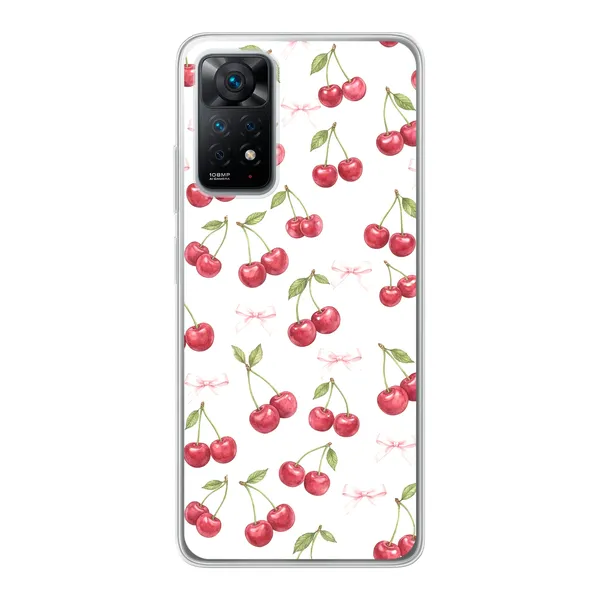 Cherry Bow Toss Design case